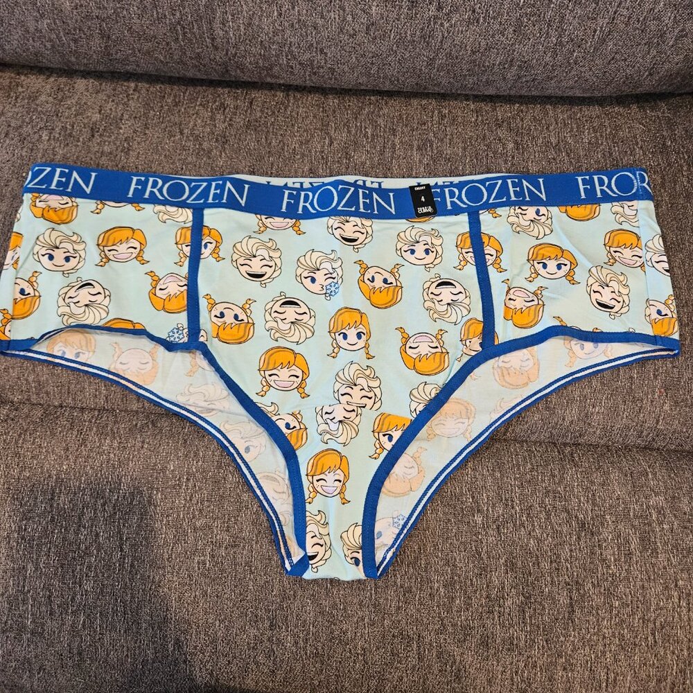 Torrid Disney Frozen Princess Blue Cheeky Panty size 4x